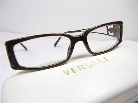 white versace glasses frames